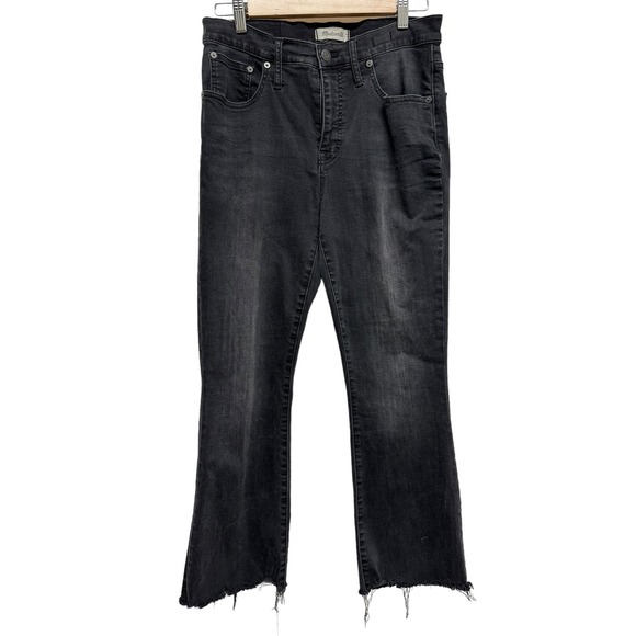Madewell Women's Black Straight Leg Jeans - Picture 1 of 6
